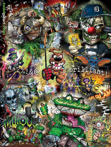 Todd Pearl, Illustrator, Brand Development, Character Design
